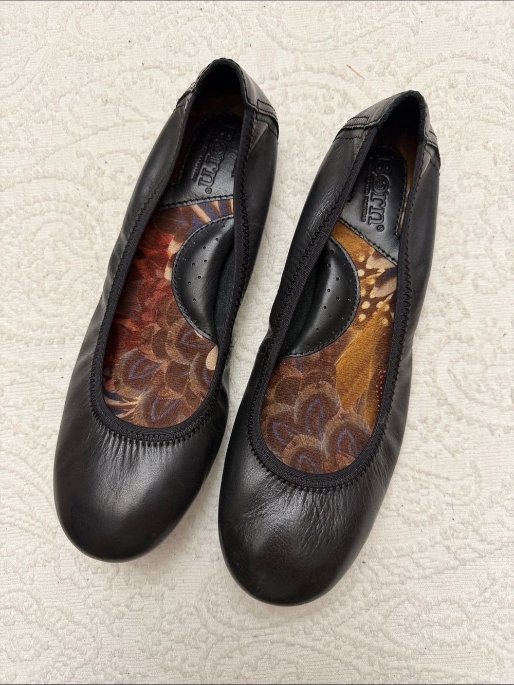Born Black Ballet Flats Size 7 US